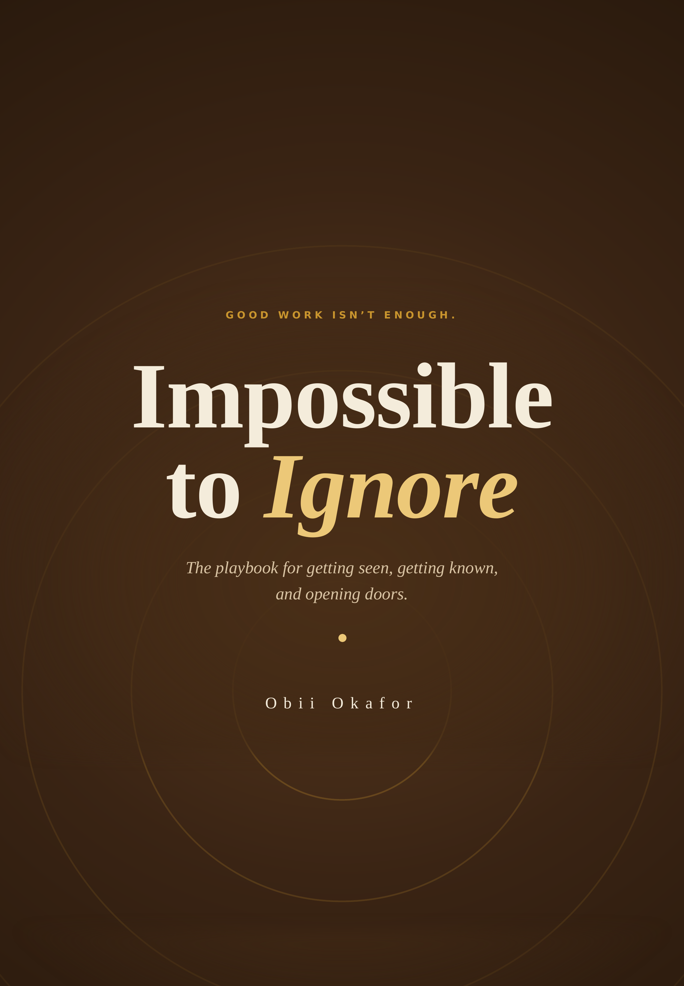 Impossible to Ignore book cover